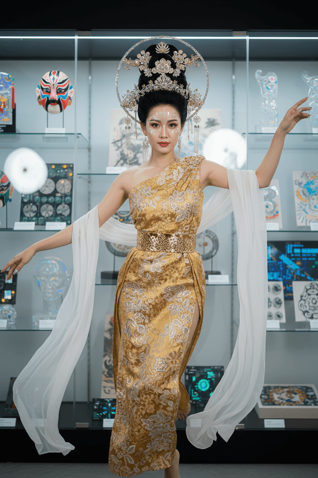 Cyberpunk Guofeng AI Generator