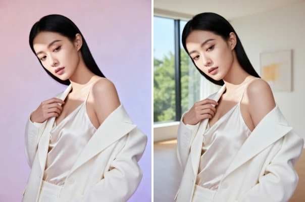 AI Model Change Background