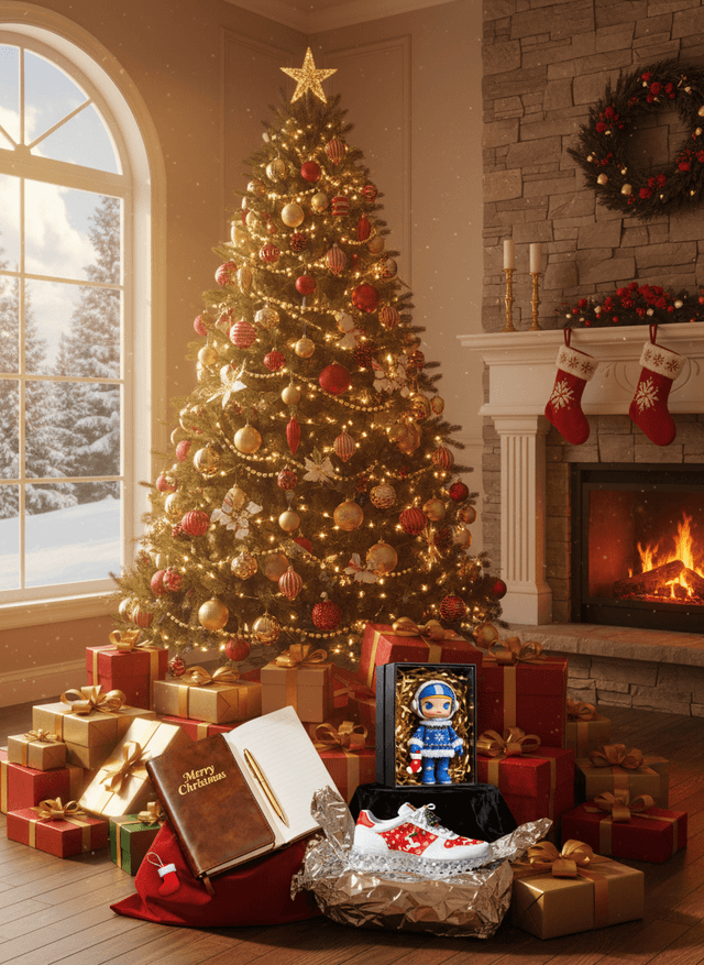 圣诞节礼物AI生成期