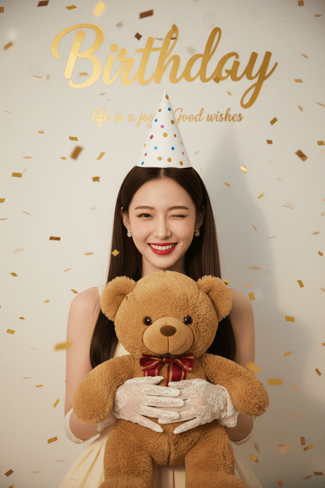 生日庆典摄影AI生成器