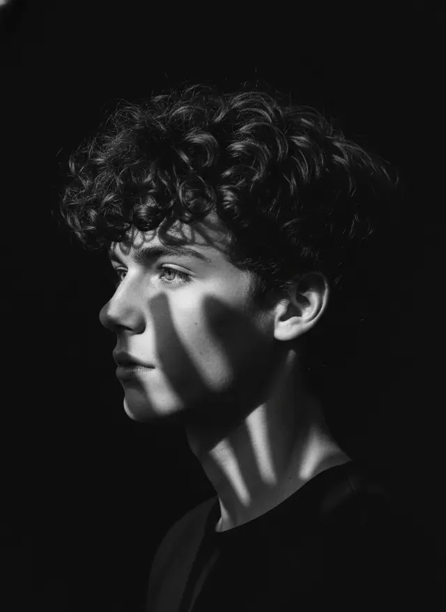 黑白肖像AI生成器