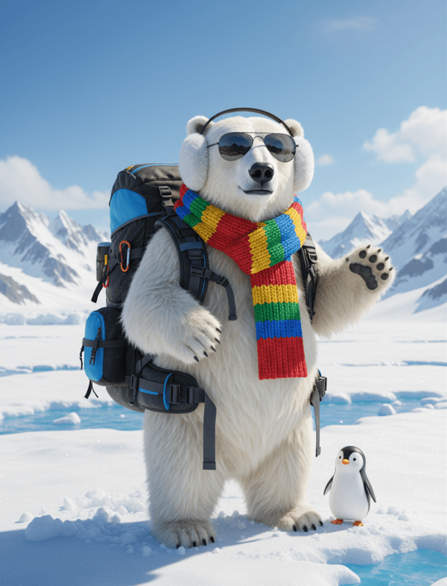 北极熊AI生成器