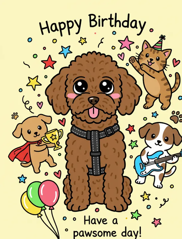 AI 生日贺卡生成器