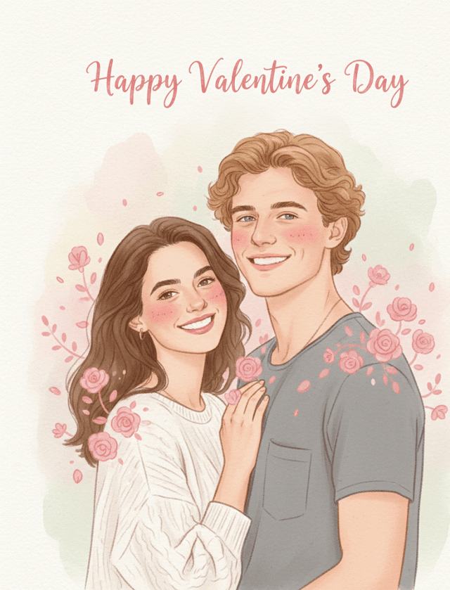 人工智能情人节贺卡生成器