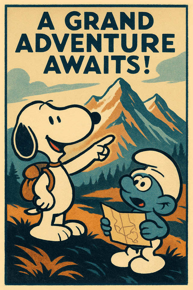 不同角色融入一个画面