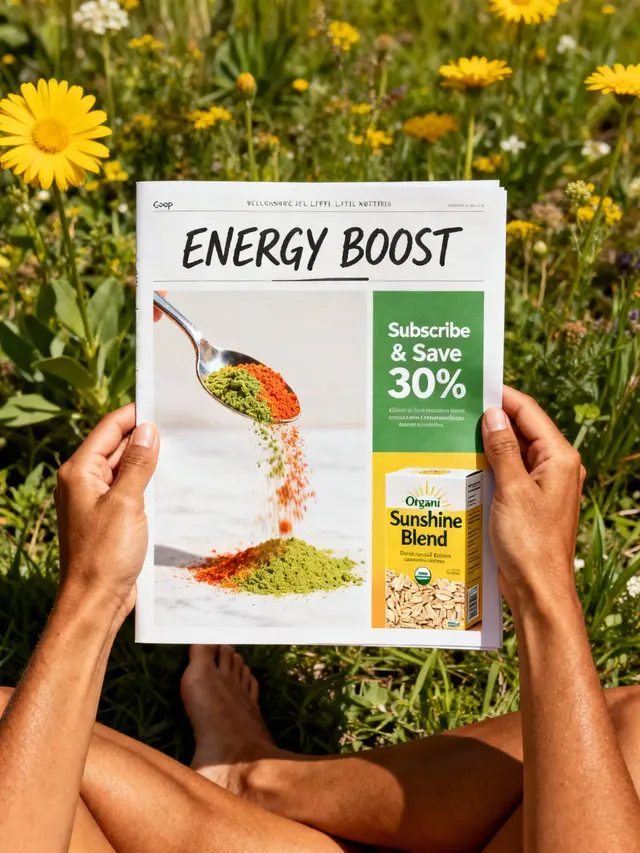 促销海报-报纸信息风格