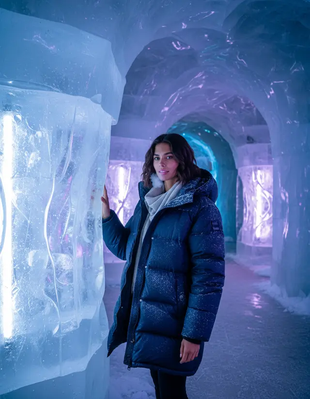 海德公园冬季仙境照片