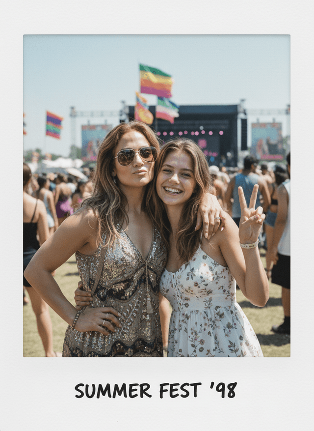 拍立得爱豆合影