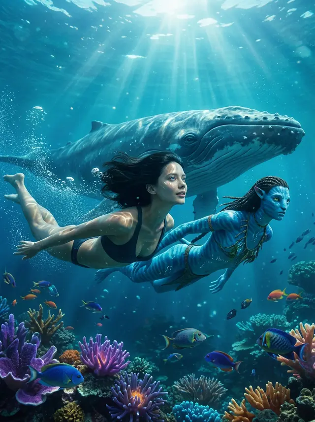 《阿凡达 3:火与烬》AI合照