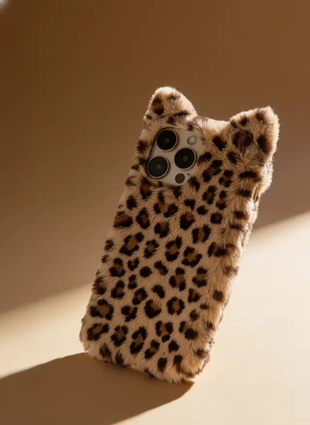 毛绒手机壳设计